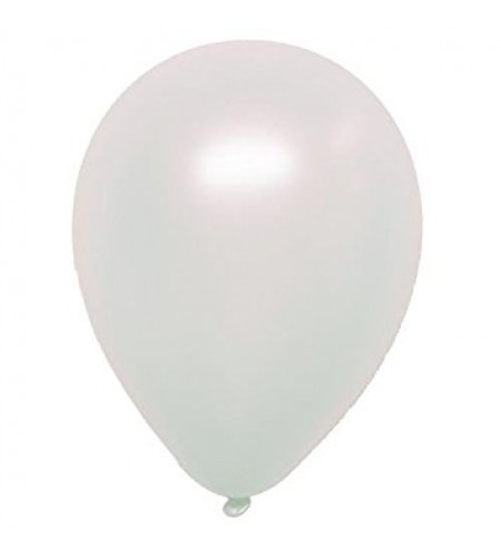 Balão Latex Liso Branco